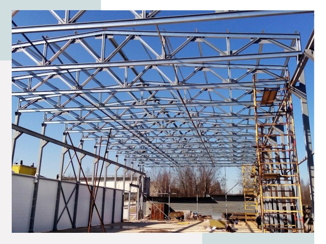 Строительство цехов в Артем от 622 руб. под ключ