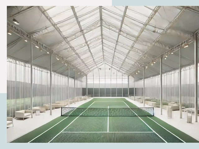 Строительство теннисных кортов в Артеме