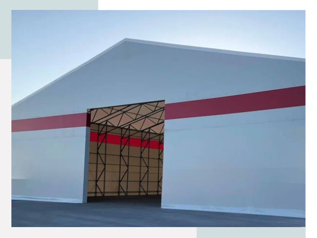 Быстровозводимые ангары в Артеме
