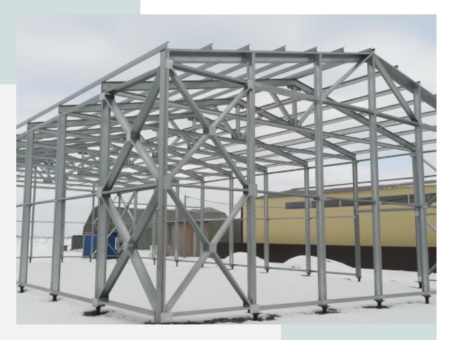 Каркасные ангары в Артеме