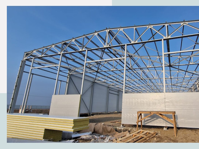 Утепленные ангары в Артем от 622 руб. за м²