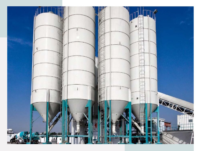 Строительство цементных силосов в Артеме