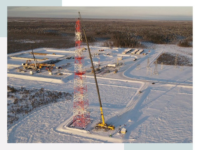 Мачты связи в Артеме