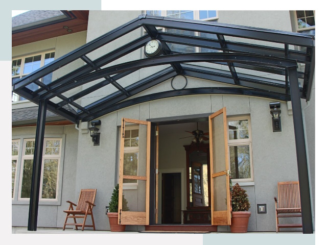 Козырьки металлические в Артеме