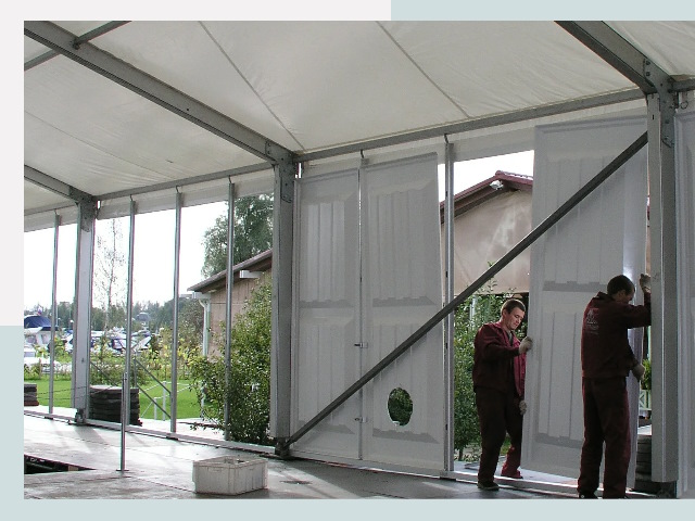 Быстро сборные шатры в Артем от 622 руб. за м²