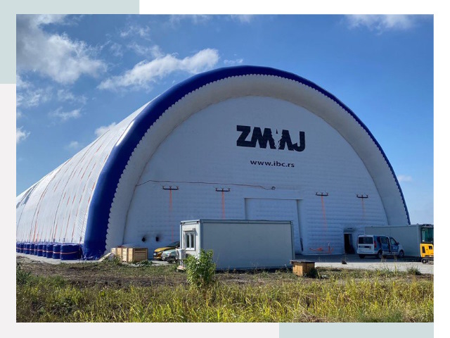 Брендирование ангаров в Артеме