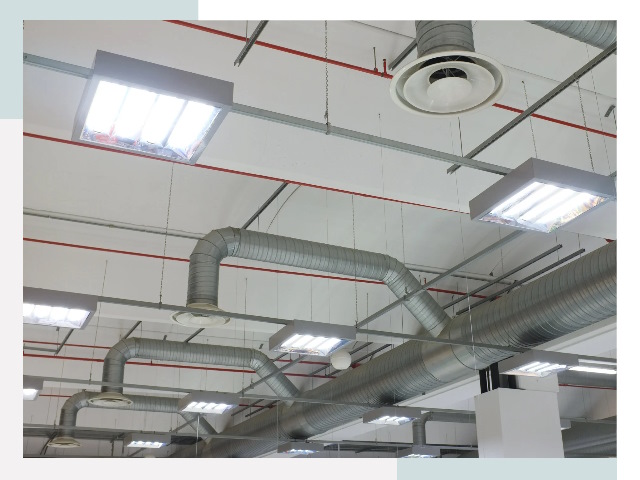 Вентиляция ангаров в Артеме